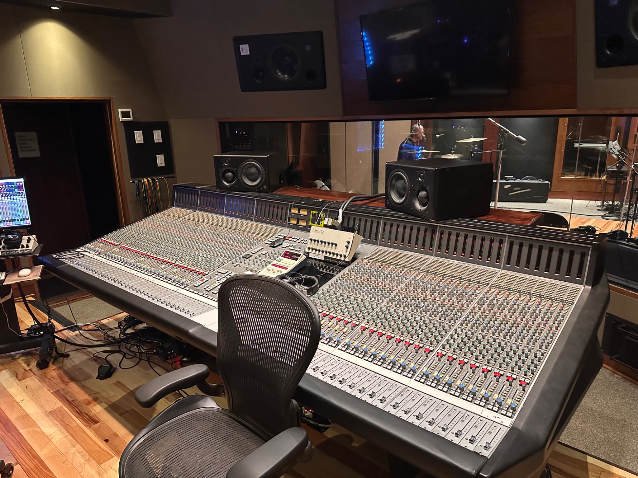 The recording studio at Sound Stage Nashville